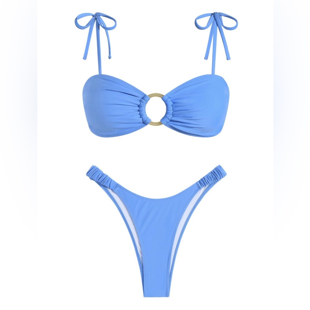 Zaful Blue Bikini Set